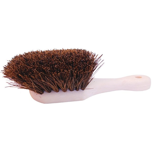 Utility Brush, 8 in Synthetic Block, Palmyra Fill, 12PK